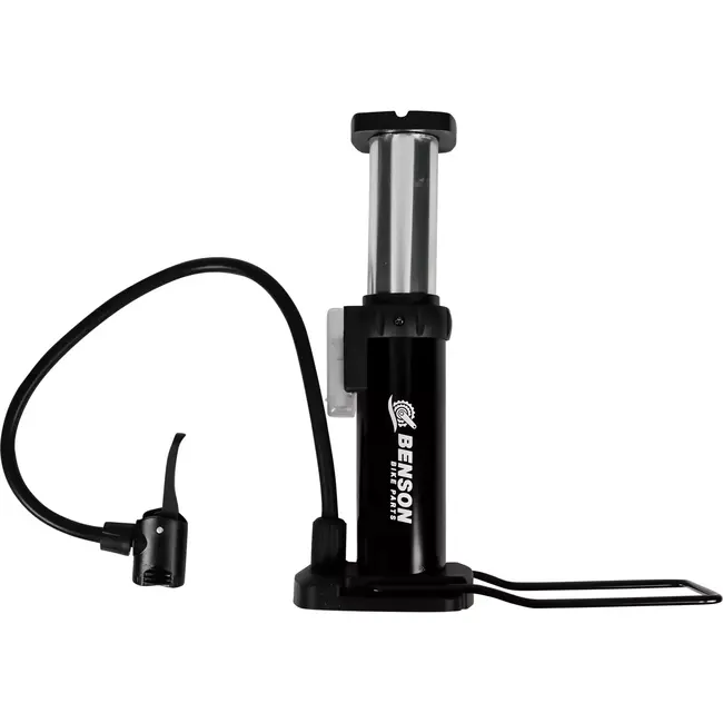 Benson Compacte voetpomp - Universele ventielen - Inclusief verloopnippels - Max. 6 bar - Lichtgewicht ontwerp