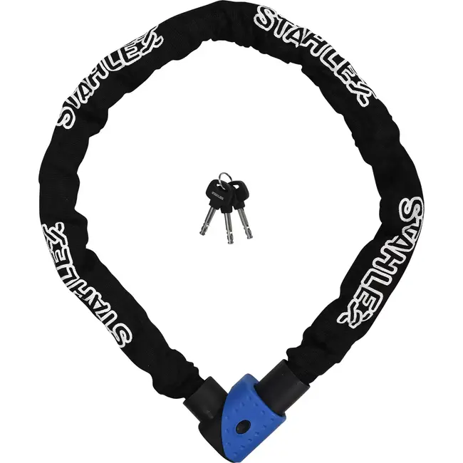 Benson Kettingslot - Gehard Staal - Nylonhoes - 10 x 1200 mm - Inclusief 3 Sleutels