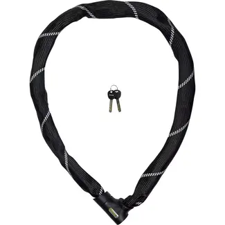 Benson Kettingslot - Gehard Staal - 1500 mm - Inclusief Veiligheidssleutels - Nylon Hoes Benson Kettingslot - Gehard Staal - 1500 mm - Inclusief Veiligheidssleutels - Nylon Hoes