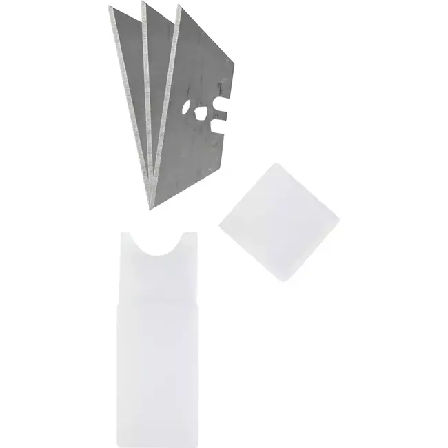 Benson Veiligheidsmes met automatische terugtrekking en 3 reservemessen - Compact en gebruiksvriendelijk ontwerp