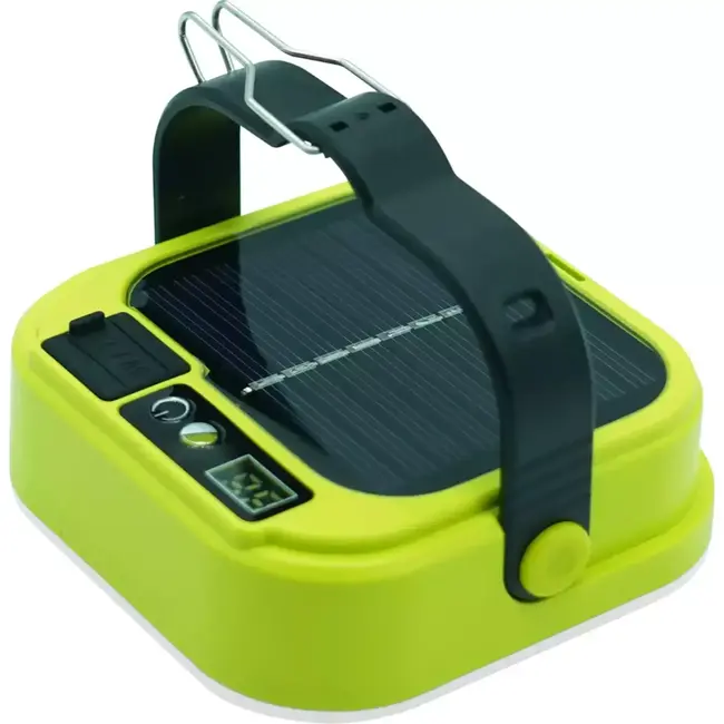 Benson Campinglamp op zonne-energie met powerbank en verstelbare helderheid