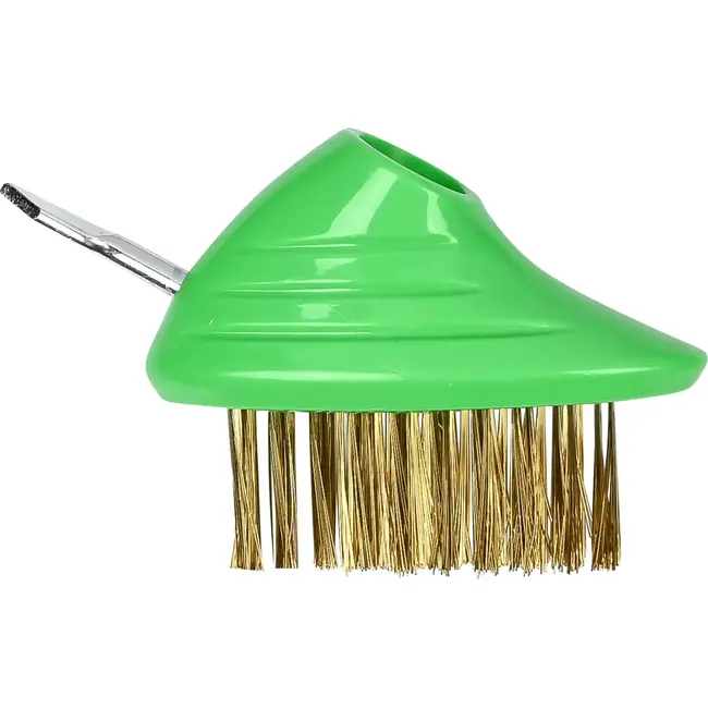 Benson Ovale voegenstaalborstel kunststof - Past op schroefdraadstelen - Ideaal voor voegenreiniging