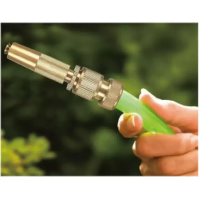 Benson Tuinspuitset - Verstelbare Sproeikop - Messing - 2-delig