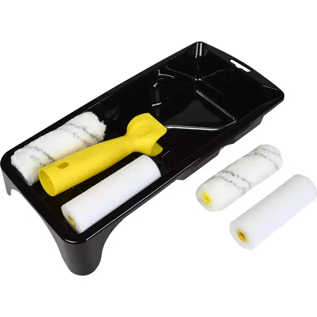 Benson Verfset 7-delig - Compleet met Verfbak, Lakrollers en Beugel