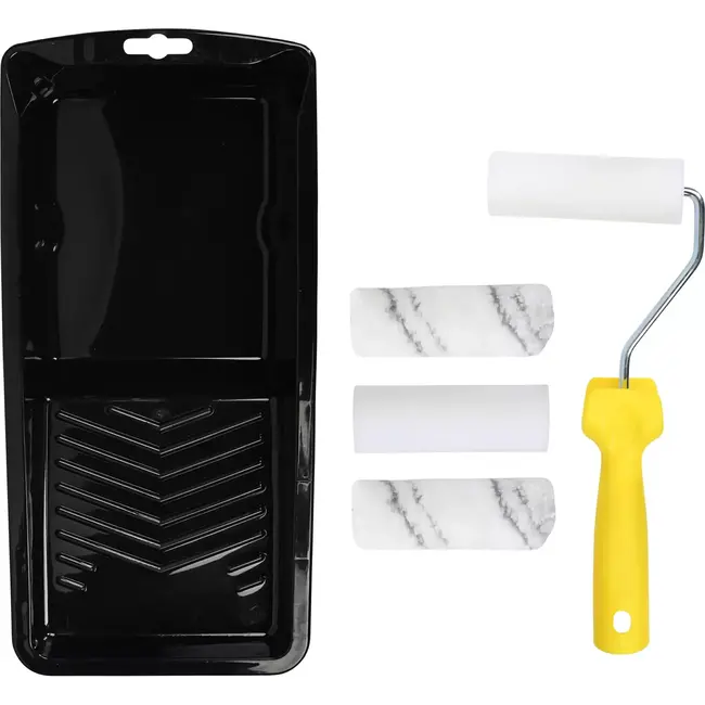 Benson Verfset 7-delig - Compleet met Verfbak, Lakrollers en Beugel