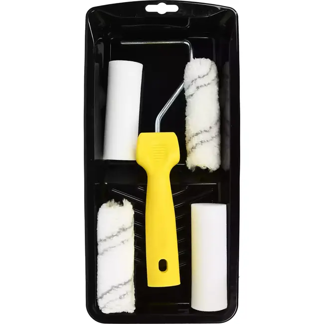 Benson Verfset 7-delig - Compleet met Verfbak, Lakrollers en Beugel