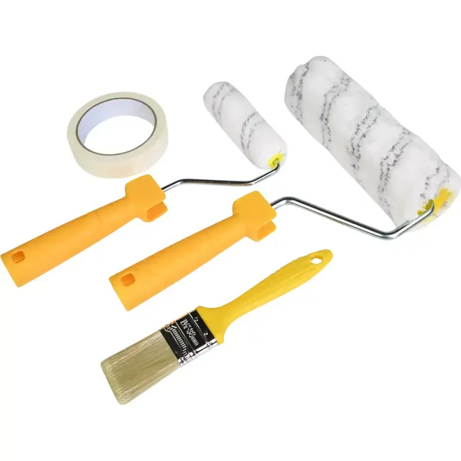 Benson 8-delige muurverfset - Compleet met rollers, kwast en afplaktape - Ideaal voor grote oppervlakken