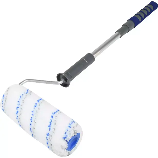 Benson Vachtroller - Telescopische steel - 45-85 cm - Voor water- en terpentineverf - 18 cm breed