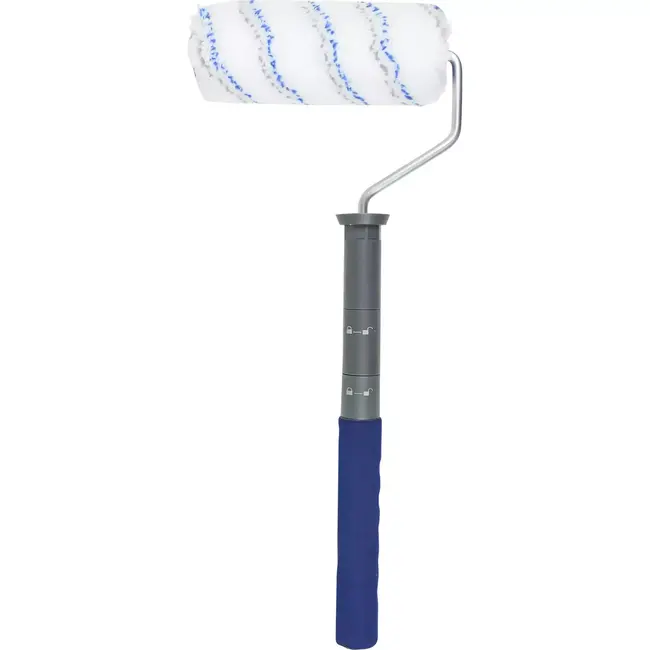 Benson Vachtroller - Telescopische steel - 45-85 cm - Voor water- en terpentineverf - 18 cm breed