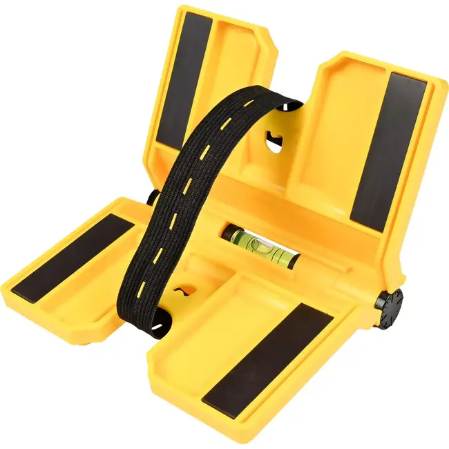 Benson Verstelbare magnetische hoekwaterpas - 0-270° hoeken - 3 libellen - Ideaal voor verticale balken