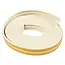 Benson E-profiel tochtstrip - 2x3 m - wit - zelfklevend - EPDM rubber - 2 stuks