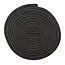 Benson Tochtstrip rubber D-profiel - 2x3 m - zwart - EPDM - 2 stuks