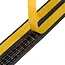 Benson Tochtstrip rubber D-profiel - 2x3 m - zwart - EPDM - 2 stuks