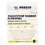 Benson Tochtstrip rubber D-profiel - 2x3 m - zwart - EPDM - 2 stuks