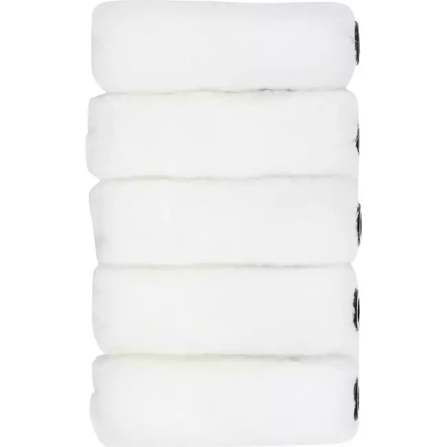 Benson Lakroller vilt - 10 cm breed - 5 stuks - voor terpentine- en waterverf - superstrak resultaat