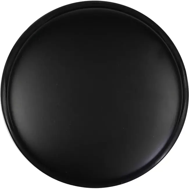 Benson Deurstopper - Ø9 cm - Zwart - Modern Design - Beschermend Rubber