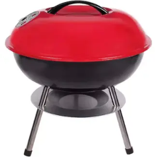 Benson Compacte BBQ bol - Traditioneel grillen - Ø 35 cm - Hoogte 40 cm - Staal - Mobiel ontwerp