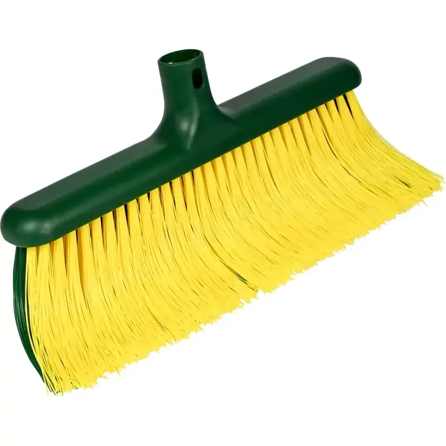 Benson Telescopische klauwbezem - Gebogen borstelharen - 80-140 cm - 28 cm breed