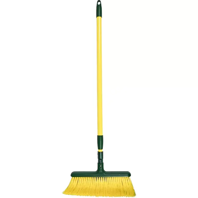 Benson Telescopische klauwbezem - Gebogen borstelharen - 80-140 cm - 28 cm breed