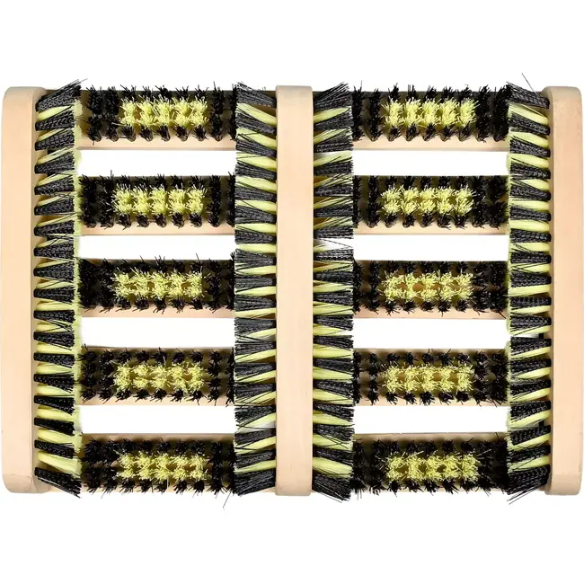 Benson Houten schoenveger met antislip en polyestervezels - 36x26 cm