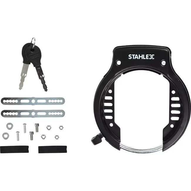 Benson Ringslot voor e-bikes - robuust en betrouwbaar - 163 x 180 mm - inclusief 2 sleutels