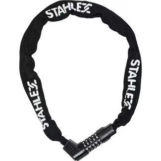 Benson Ketting-cijferslot - Veiligheid en gemak - 6 x 900 mm - Zwart