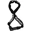 Benson Ketting-cijferslot - Veiligheid en gemak - 6 x 900 mm - Zwart