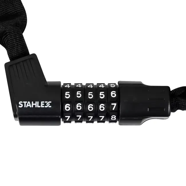 Benson Ketting-cijferslot - Veiligheid en gemak - 6 x 900 mm - Zwart