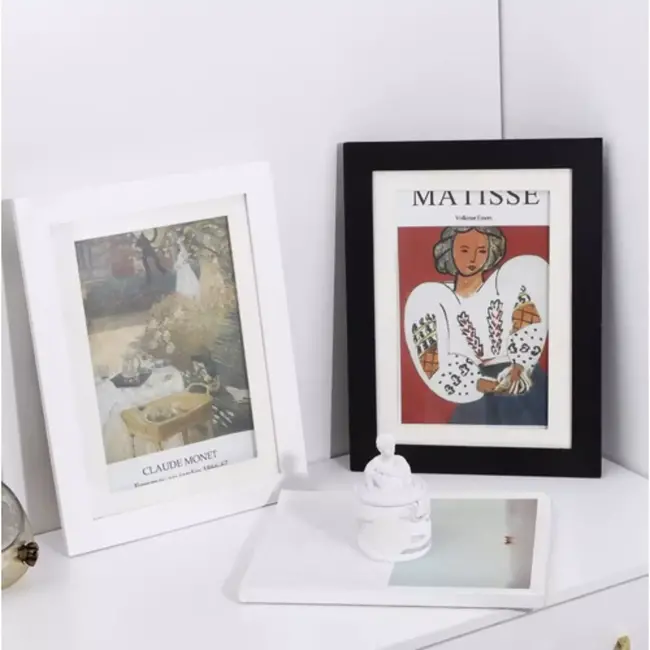 Malatec Art Kinderkunstlijst – Wissellijst voor 150 A4 Tekeningen – Wit