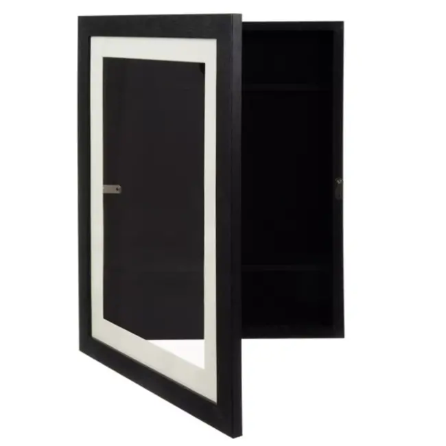 Malatec Art Kinderkunstlijst – Wissellijst voor 150 A4 Tekeningen – Zwart