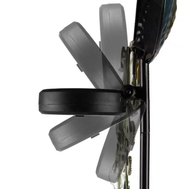 Gardlov Solar Tuinlamp Pauw – Kleurrijke LED & Schemersensor – IP4