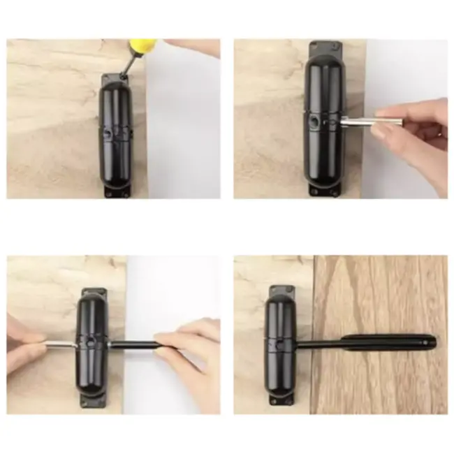 Malatec Deurdranger – Stil & Instelbaar – Geschikt voor Deuren tot 60 kg