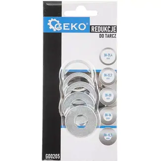 GEKO Set van 5 reductieringen - Precisie en veelzijdigheid - Geschikt voor diverse zaagbladen - Lichtgewicht ontwerp