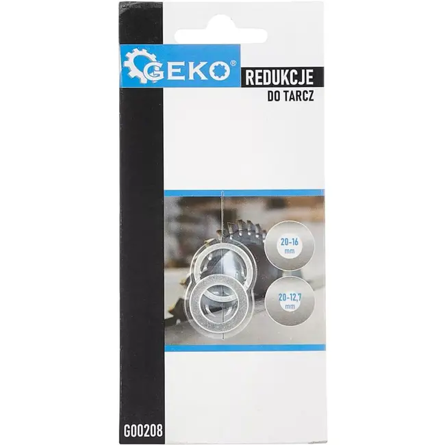 GEKO Set van 2 reductieringen - 20-16 mm & 20-12,7 mm - Verhoogde compatibiliteit - Lichtgewicht ontwerp