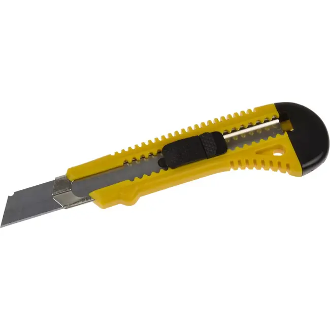 GEKO Utility mes - 100x18x0.5mm - Metalen geleider - SK5 staal - Precisie snijden