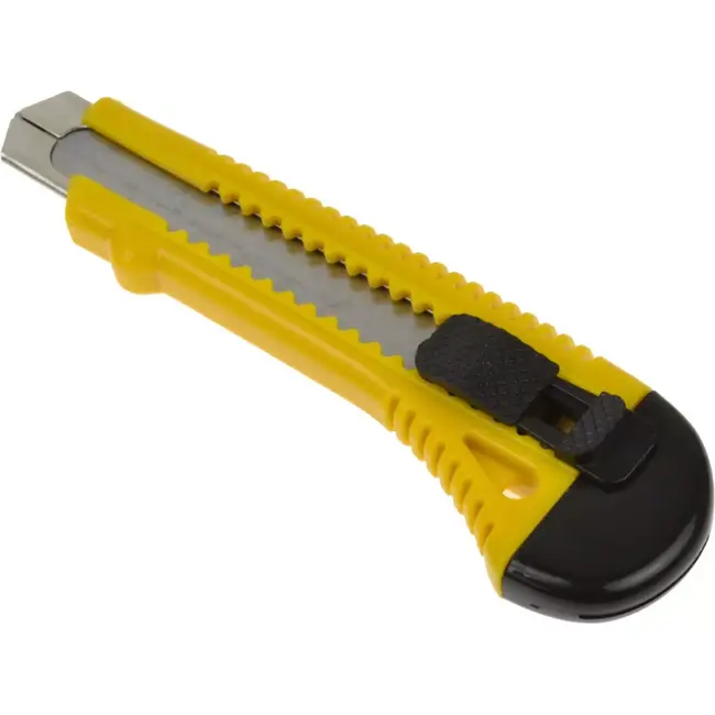 GEKO Utility mes - 100x18x0.5mm - Metalen geleider - SK5 staal - Precisie snijden