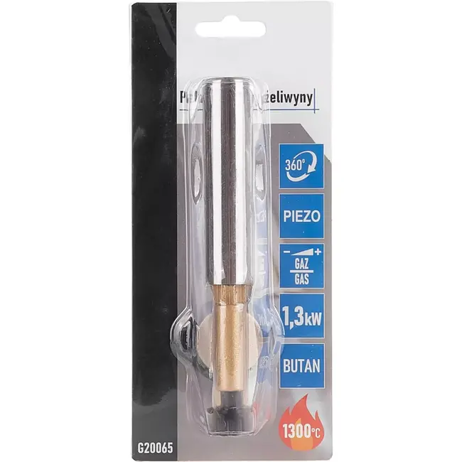 GEKO Koperen verwarmingsbrander - 360° draaibare mondstuk - Super wervelvlam