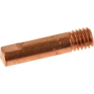 GEKO Contacttip 1,0 mm - M6x25 - Koper - Duurzaam - Voor MIG/MAG lassen