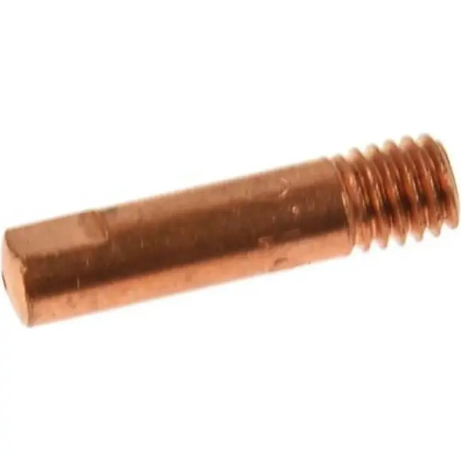 GEKO Contacttip 1,0 mm - M6x25 - Koper - Duurzaam - Voor MIG/MAG lassen