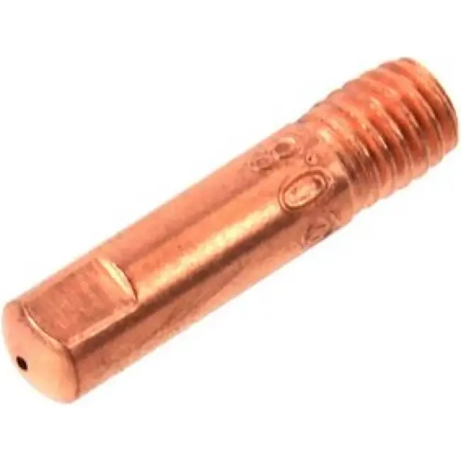 GEKO Contacttip voor MIG-lassen - 0,8mm - M6x25 - Koper - Verbeterde stroomgeleiding