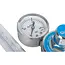 GEKO CO2/argon drukregelaar met precisie rotameter voor MIG/TIG lassen