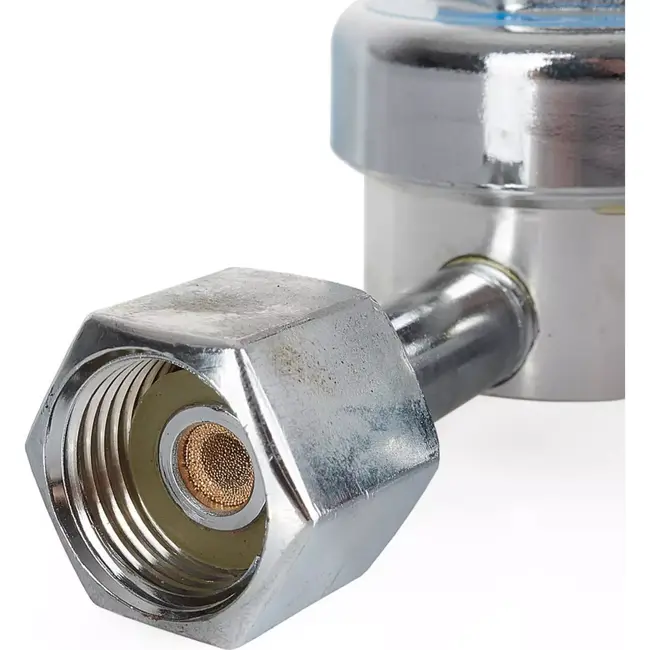 GEKO CO2/argon drukregelaar met precisie rotameter voor MIG/TIG lassen