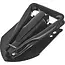 GEKO 5-in-1 opvouwbare survival schep - multifunctioneel - compact ontwerp - zwart