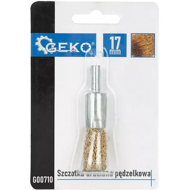 GEKO Abrasieve eindborstel - 17mm - Precisie en Duurzaamheid