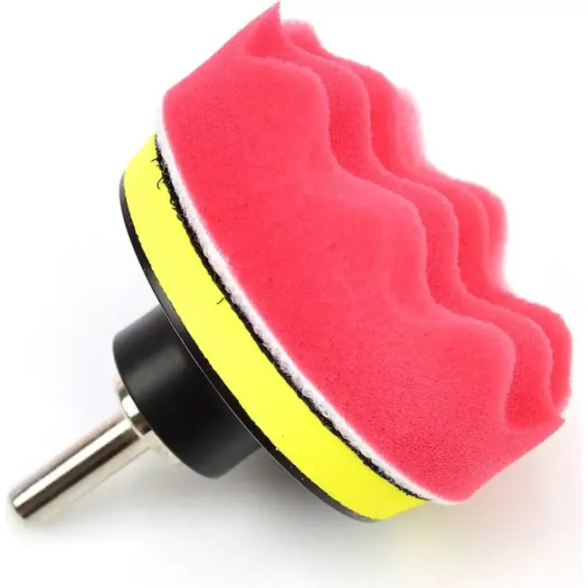 GEKO 9-delige polijstset - 80mm - Verschillende hardheden - Geschikt voor gedetailleerd werk