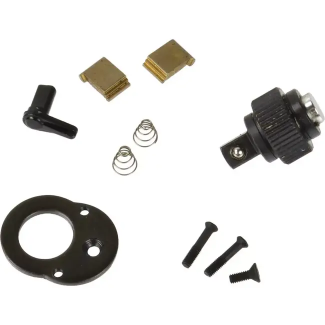 GEKO Reparatieset voor 1/4-inch ratelsleutel - Compleet herstelpakket