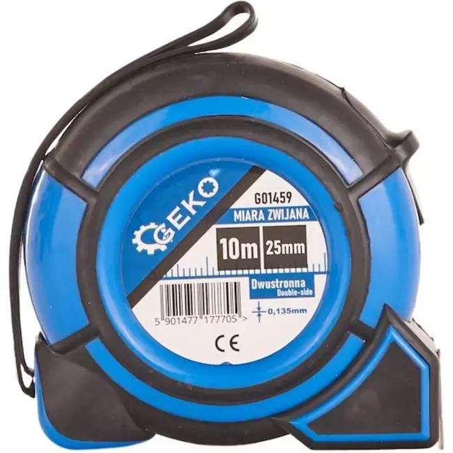 GEKO Meetlint 10m - Dubbelzijdig - Schokbestendig - 6 stuks