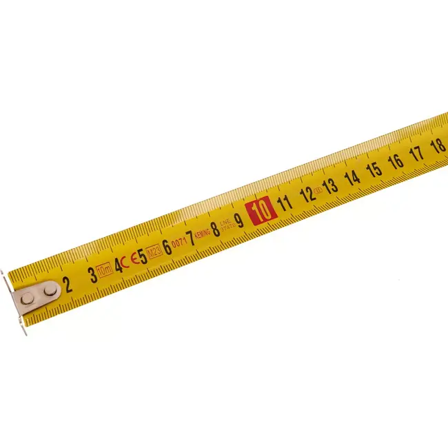 GEKO Meetlint 10m - Dubbelzijdig - Schokbestendig - 6 stuks