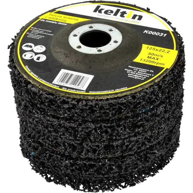 Keltin Poly-web schijf 125mm - Verf- en roestverwijdering - Set van 5