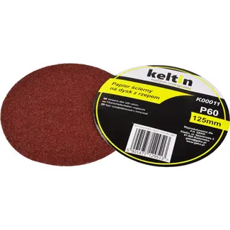Keltin Klittenband schuurdiscs 125mm P60 - Aluminiumoxide - Set van 100 stuks